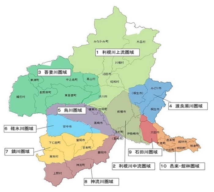 圏域分割図の画像 圏域分割図の画像