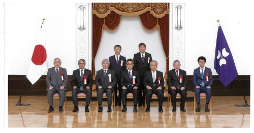 知事表彰写真