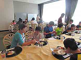 利根コース 昼食写真 利根コース 昼食写真