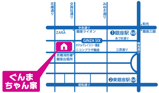 ぐんまちゃん家地図画像