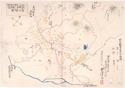 第十九大区十小区利根郡上津村略図の画像