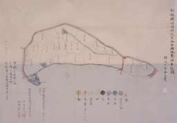 利根郡川田村大字今井耕地整理原形図の画像2