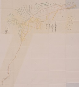 多野郡多胡村大字塩村・東谷村・大沢村耕地整理地区予定図の画像