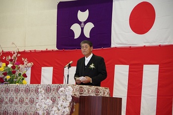 来賓祝辞の画像