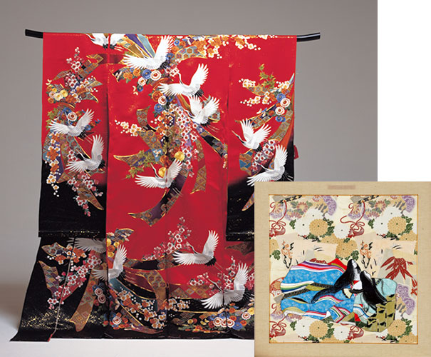 桐生横振刺繍の画像