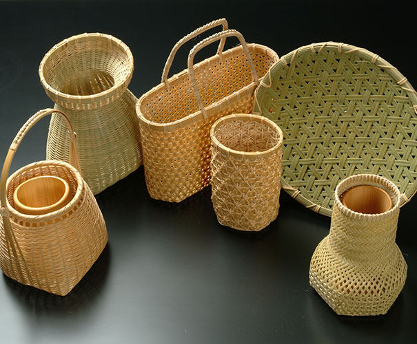 桐生竹細工の画像