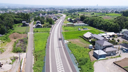 南新井前橋線　3期工区写真1