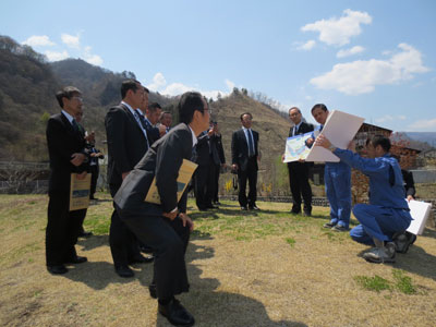 産経土木常任委員会県内調査の様子写真の画像1