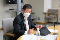 意見交換伊藤清議員写真