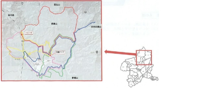 各コースの地図の画像