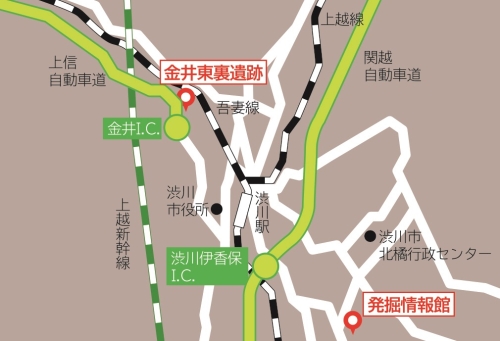 金井東裏マップ画像