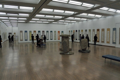 日中書道展の写真