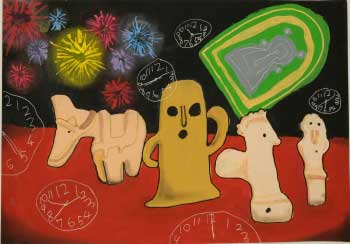 「時空をこえたはにわ」の画像 「時空をこえたはにわ」の画像