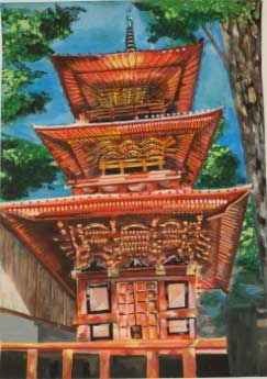 「榛名神社 三重塔」の画像 「榛名神社 三重塔」の画像