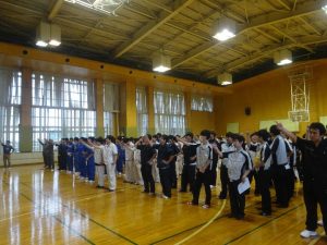 「ゼロ災でいこうヨシ！」のスローガン唱和の画像