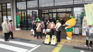 ベイシアフードセンター前橋吉岡店における店頭啓発活動の画像
