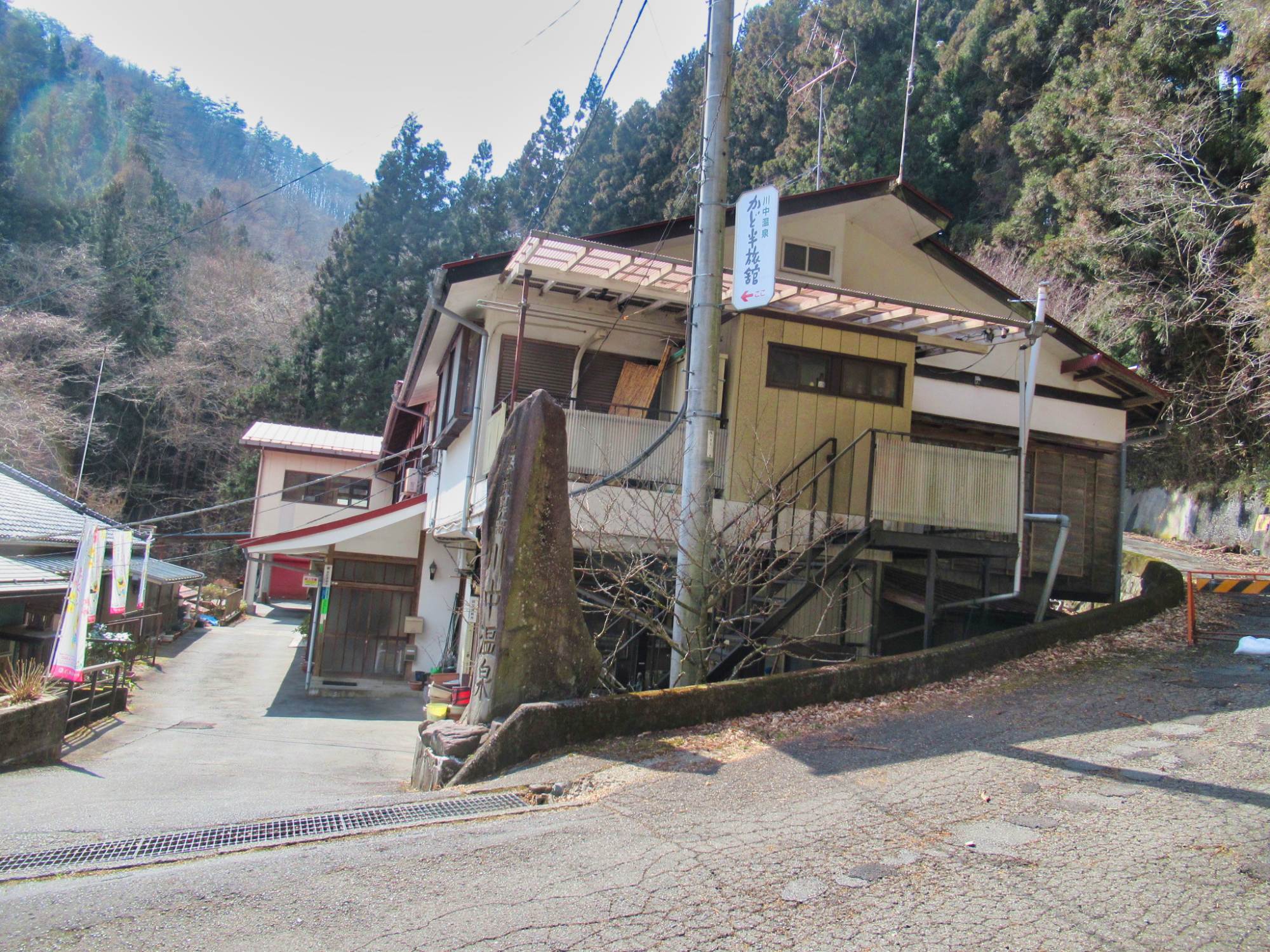 吾妻渓谷温泉郷 川中温泉 かど半旅館の画像2