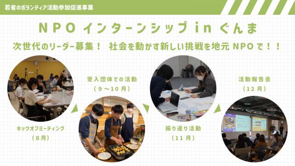 「NPOインターンシップinぐんま」の紹介動画のサムネイル画像