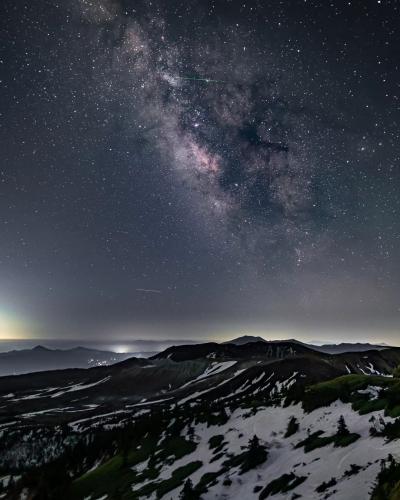 ぐんまの星空第１位渋峠（中之条町）の画像