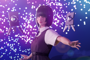 東映ツークン研究所が開発したバーチャル少女「Lisa」の画像