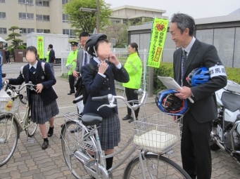 【自転車マナーアップ運動】写真