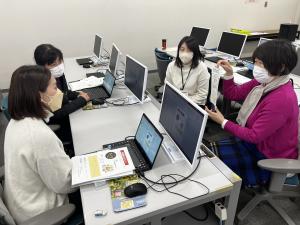 ワークショップの様子の写真