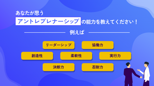 アントレプレナーシップの例示画像