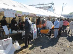 野菜コースの模擬店の画像