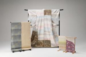 伊勢崎括り絣の画像