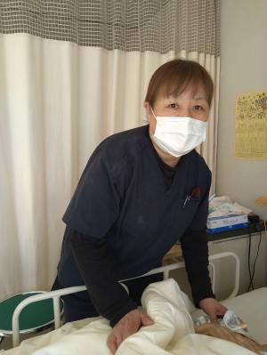 看護師長　室田　幸枝様の写真