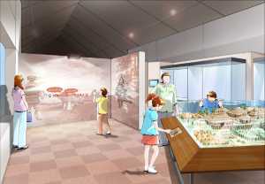 展示室のイメージの画像