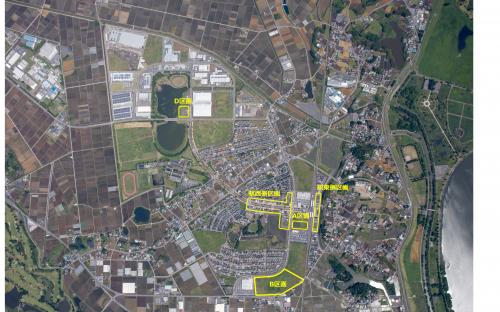 業務用地空撮図画像