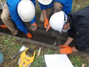 水路簡易補修の画像