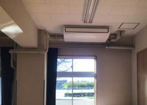 県立聾学校小学部棟ほか中央熱源空調方式個別化改修機械設備ほか工事画像