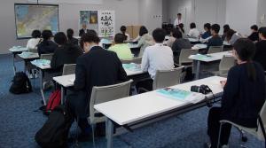 元島民からの講話の写真