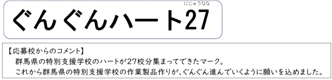 決定した通称「ぐんぐんハート27」画像