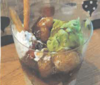 しらたき姫の夜パフェ写真