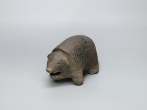 クマ形土製品 （青森県立郷土館蔵 風韻堂コレクション）の画像