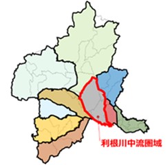 利根川中流圏域図の画像