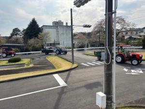 けん引研修の様子写真