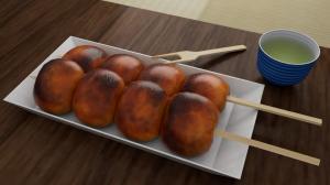 焼きまんじゅうの画像