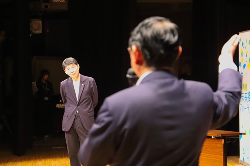 写真：山本知事と多田善洋市長