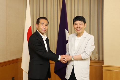 写真：山本知事と阿部会長