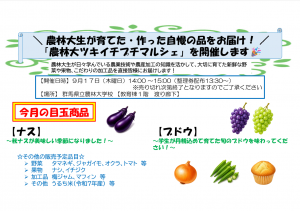9月ツキイチプチマルシェチラシ画像
