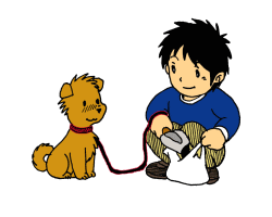 道路・公園等の公共の場や他人の土地・建物等を破壊したり、糞尿等で汚染してはいけません 画像 道路・公園等の公共の場や他人の土地・建物等を破壊したり、糞尿等で汚染してはいけません 画像