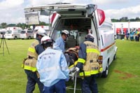 救急医療訓練の写真