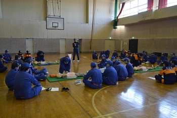 救急法の写真 救急法の写真