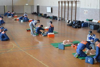 実技効果測定の写真 実技効果測定の写真