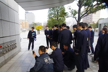 建築・消防用設備等の現地視察(群馬県庁)の写真 建築・消防用設備等の現地視察(群馬県庁)の写真