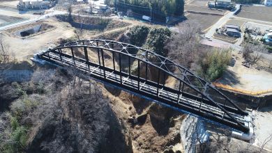 岡崎ＩＣランプ橋完成写真